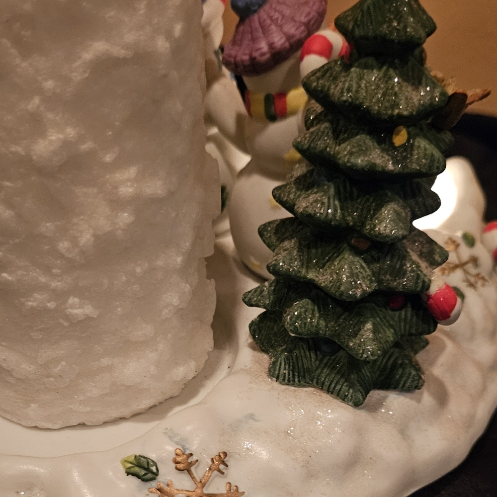PartyLite Snowball tealight & pillar holder - Picture 10 of 11